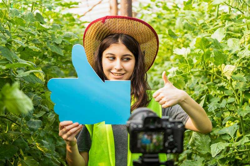 social media using for raising environmental